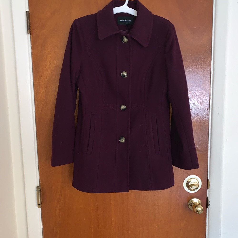 London Fog Pea Coat M